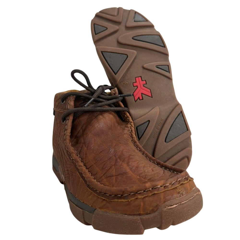 Destroyer Masculino Goyazes Couro Cabeça De Boi Tan-Sola Dest Ambar Café Ref:221001-CB