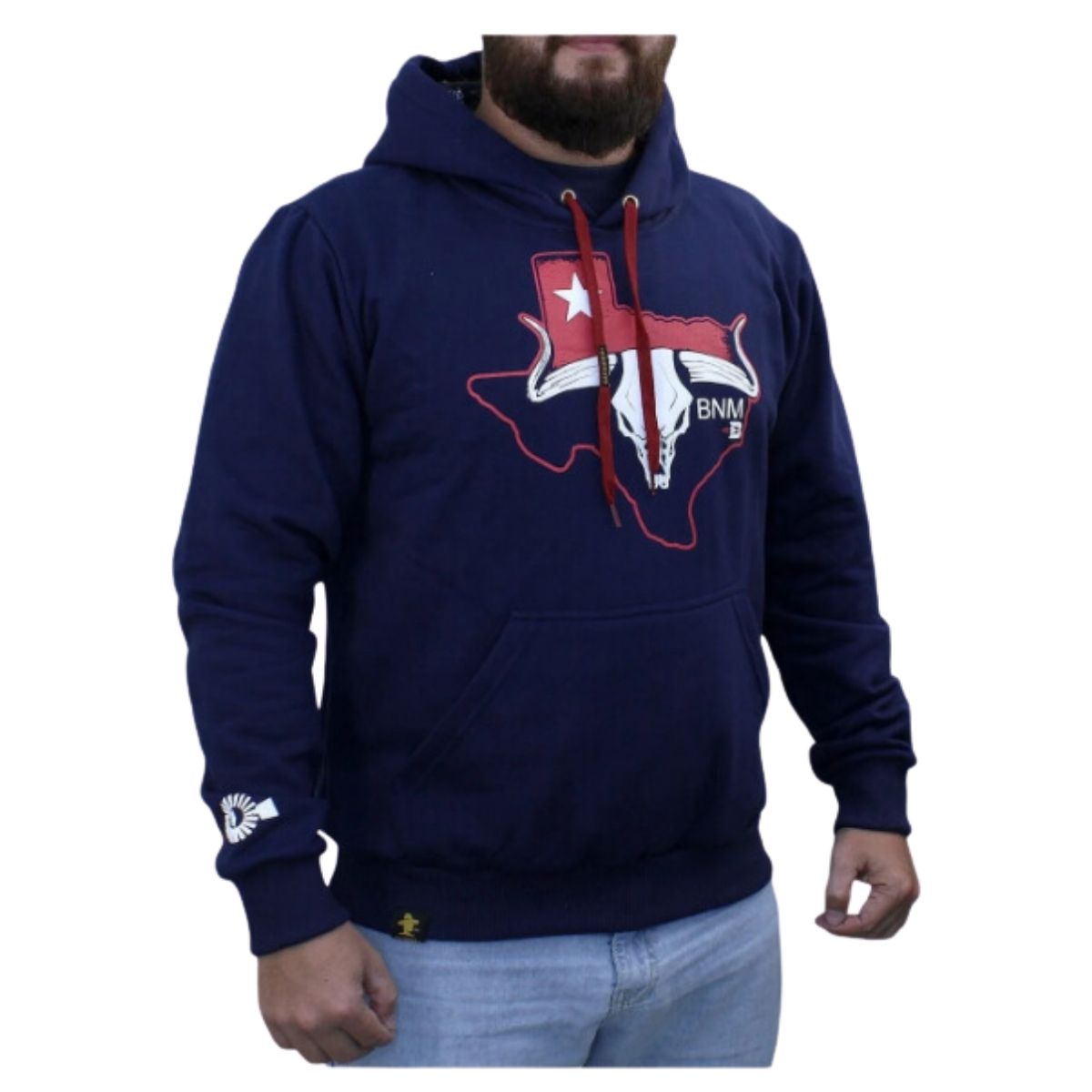 Moletom Satankud Com Capuz - Estampa Quadrada Masculino