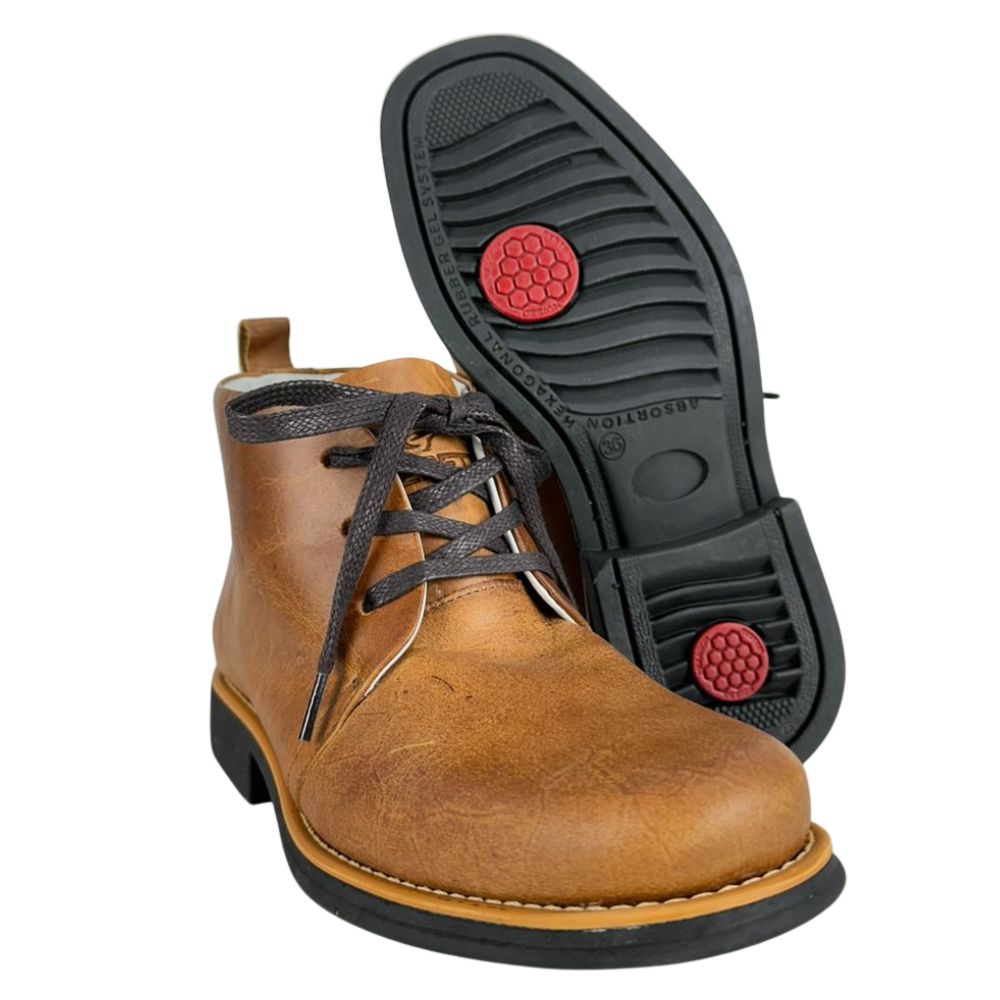 Sapato Masculino Beretta Fóssil Castor Solado Beretta Ref:9026