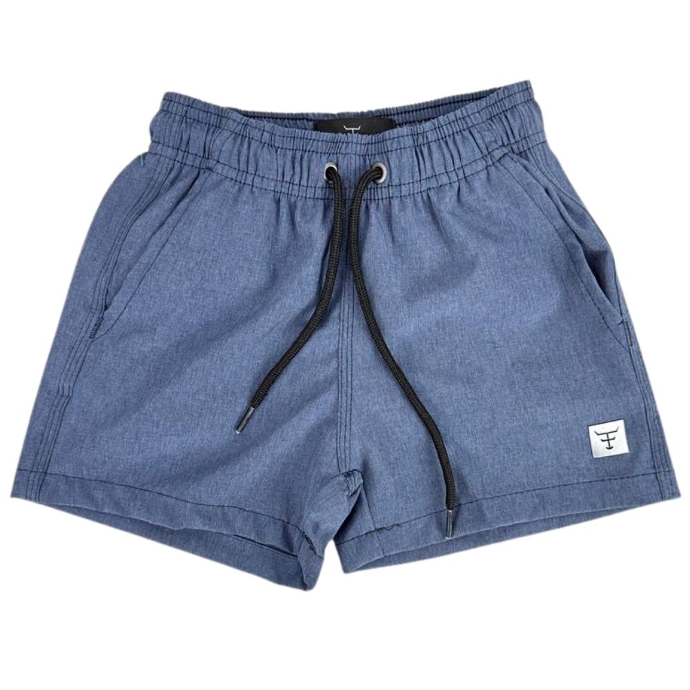 Bermuda Infantil Texas Farm Azul Jeans Ref: BDSTEEN004 - BDSMINI004