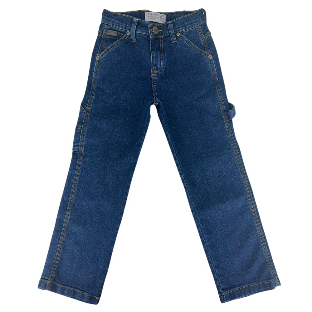 Calça Infantil Pura Raça Masculina Carpinteira Infanto Juvenil Stone Ref:0727724