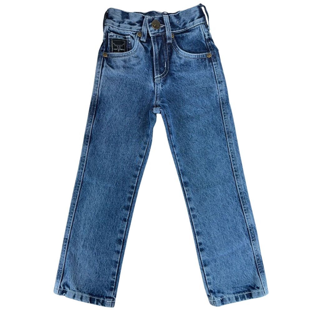 Calça Infantil Laço Forte Masculina 100% Algodão Média Ref:1730