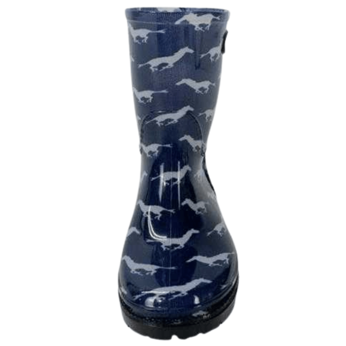 Bota Galocha Infantil Gasf Azul Marinho Cavalo INF016 Badana