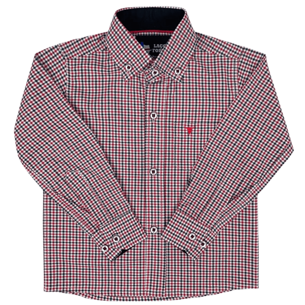 Camisa xadrez manga longa - Comprar em Fab.