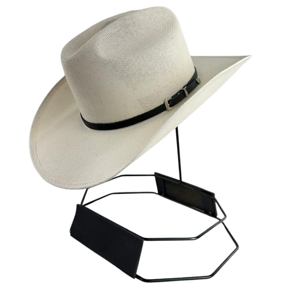 Chapéu Country Infantil Mundial Americano Lona 5x5 Branco Ref:214
