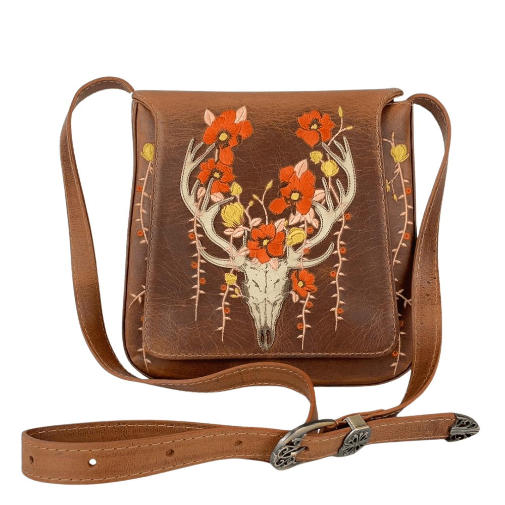 Bolsa Feminina Goyazes Dallas Terra Com Bordado Ref:B-2402-2