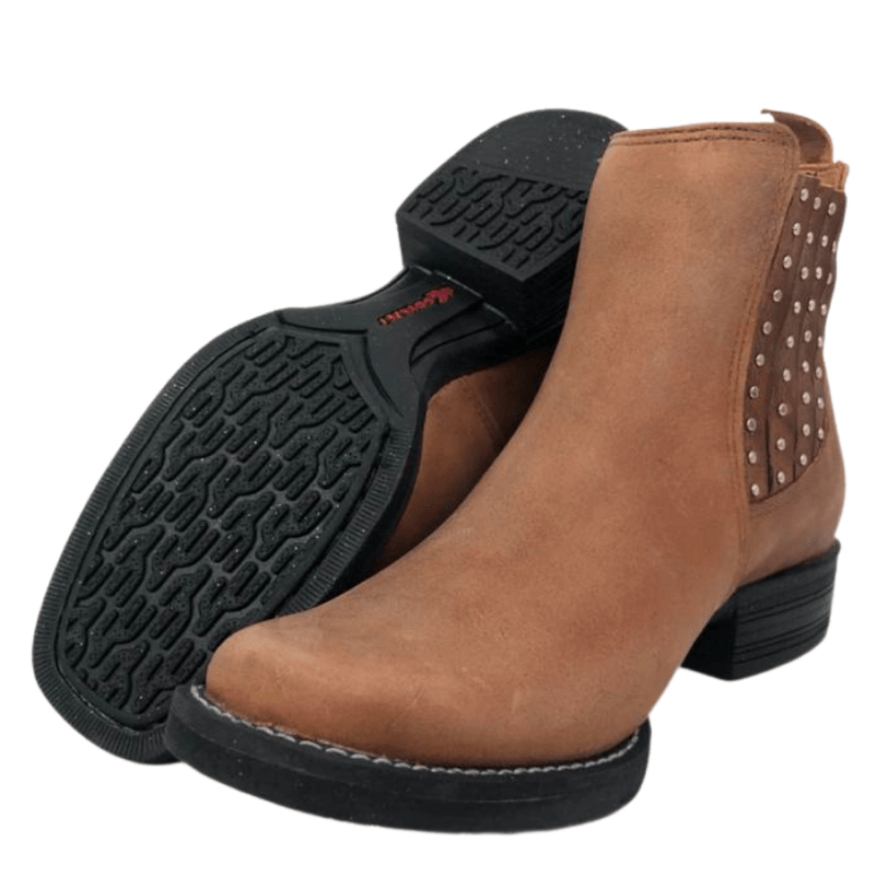 Botina Feminina Goyazes Couro Dallas Furta Cor - Ref. 2132101-CK