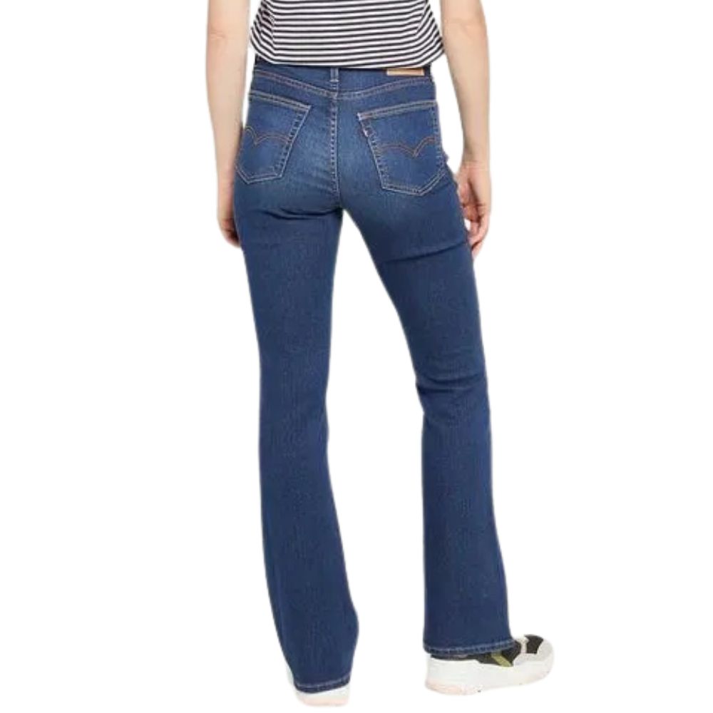Calça Feminina Levi's Jeans Azul Escuro 725 High Rise Bootcut