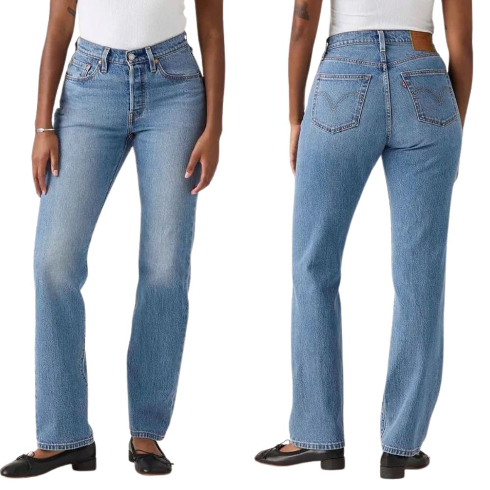 Calça Feminina Levi's 501 Curve Stretch Ref:0036A0002