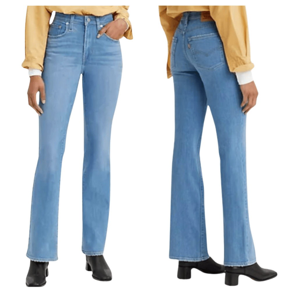 Calça Feminina Levi's Jeans Delavê Bootcut Stellar Strech