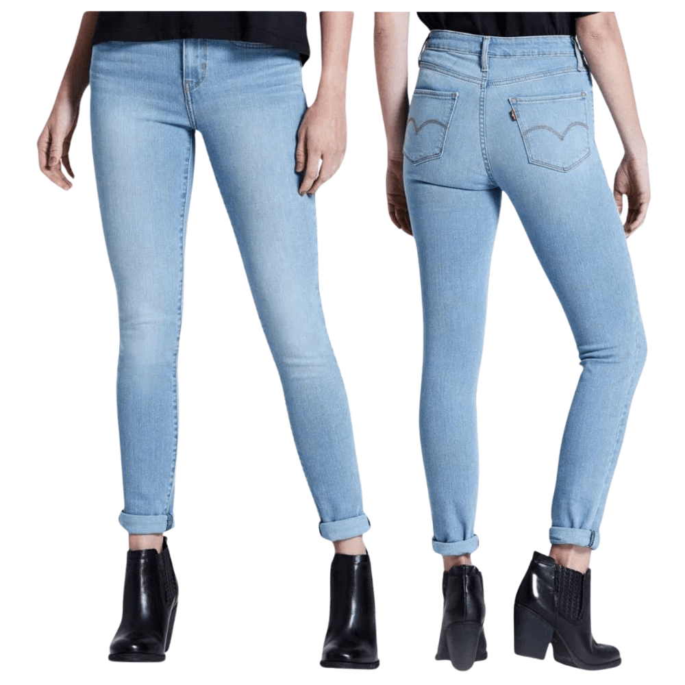 Calça Jeans Feminina Levi's Delavê Skinny - Ref. 188820281