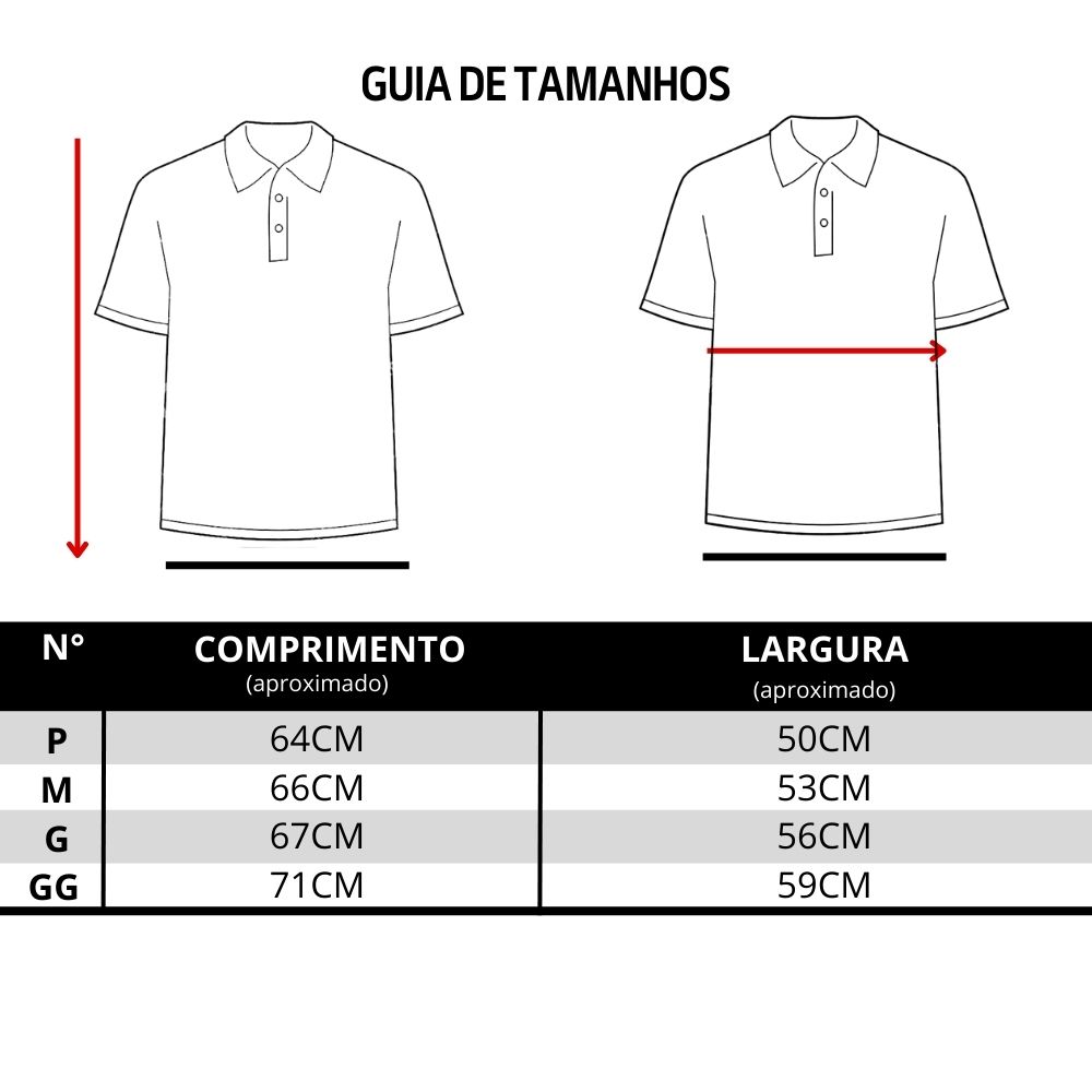 Camisa Polo Feminina TXC Preta Com Logo Bordada Ref:27057 - Badana