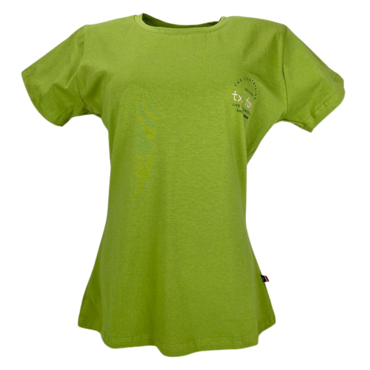 Camiseta Feminina Texas Farm Verde Less Is More Ref: CF200