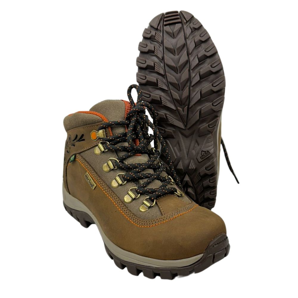 Coturno Feminino MacBoot Crazy Horse Brown Alecrim 14 Carajas