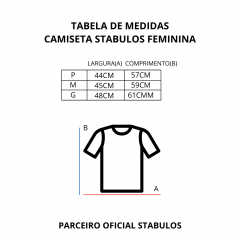 Camiseta T Shirt Feminina Stabulos Branca Cactos Ref:STB133