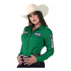 Camisa Radade Feminina Rodeo Ram Verde