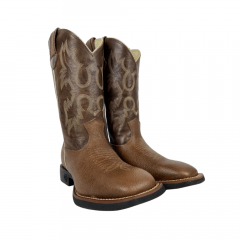 Bota Texana Masculina Classic Montana Boise/Café Ref: MTN-CL