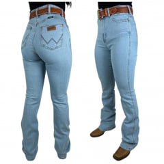 Calça Jeans Feminina Wrangler Delave Flare - Ref. EF2038UN