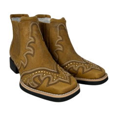 Botina Feminina Vimar Boots Caramelo - Ref. 12193 - Escolha a cor