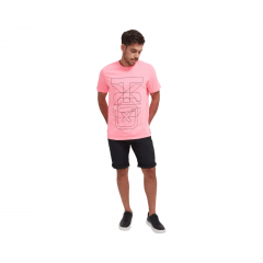 Camiseta Masculina TXC Custom Rosa - REF: 191196