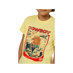 Camiseta Infantil Ox Horns Amarelo - Ref.5130