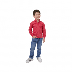 Camisa Infantil Txc Custom Xadrez Ref: 2718l