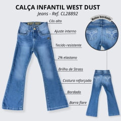 Calça Jeans Infantil Missouri West Dust Bootcut Ref. CL28520