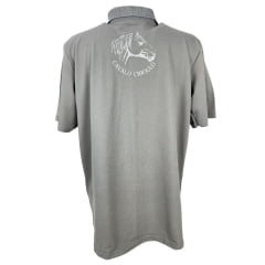 Camiseta Polo Masculina Sentinela Cinza Ref.PPEMCAV305