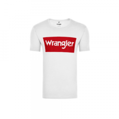 Camiseta Masculina Wrangler Branca REF WM8102BR