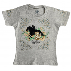 Camiseta Infantil Ox Horns Bananinha - Cavalo - REF: 5089