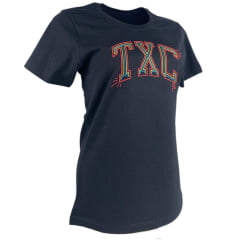 Camiseta Feminina TXC Manga Curta Logo Colorida Ref.50713
