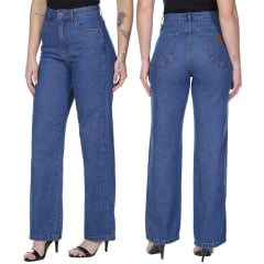 Calça Jeans Feminina Wrangler Wide Leg Retro - Ref. WF3666UN