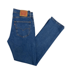 Calça Jeans Masculina Levi's 514 Straight Azul Ref.5140831