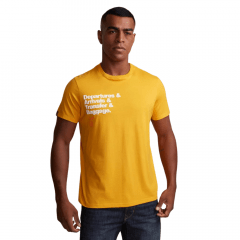Camiseta Masculina TXC Custom Mostarda Ref: 191106