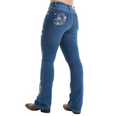 Calça Jeans Azul Feminina West Dust Bootcut - Ref.CL27912