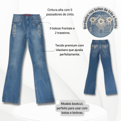 Calça Feminina West Dust Jeans Trentino Texas Ref. 25704