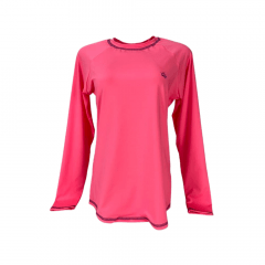Camiseta Miss Country Proteção UV Pink Neon Ref: 00050