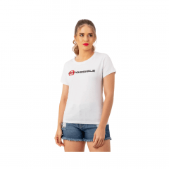 Camiseta Feminina TXC Extra Custom Branca - REF:50204