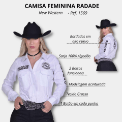 Camisa Radade Feminina New Western Branco
