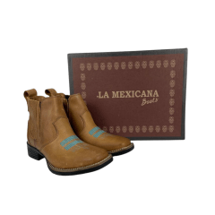 Botina Feminina La Mexicana Caramelo - REF: 17975