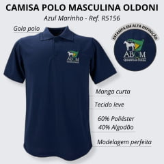 Camisa Polo Masculina Oldoni ABQM Quarto de Milhas Ref. 0014