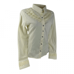 Camisa Feminina Sentinela Manga Longa Com Renda Ref. 75 - Escolha a cor