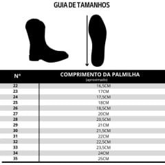 Bota Texana Infantil La Mexicana Ref. 10-6106