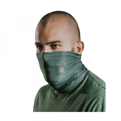 Balaclava Bandana TXC Linha Face Wear Verde Militar Ref.: FS12