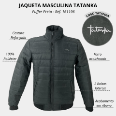 Jaqueta Masculina Tatanka Puffer - Ref: 161196 - Escolha a cor