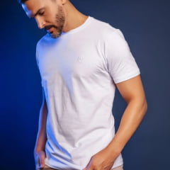 Camiseta Masculina TXC Classic Branca - Ref. 19489