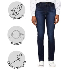 Calça Feminina Levi´s Jeans 724 High Rise - Ref: LB7240054