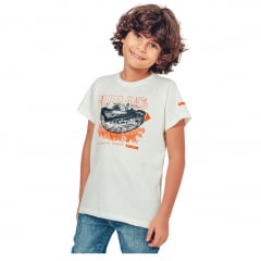 Camiseta Infantil Ox Horns Creme - Ref.5131