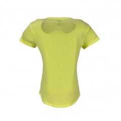 Camiseta T-shirt Miss Country Rodeo Amarelo Neon Ref: 868