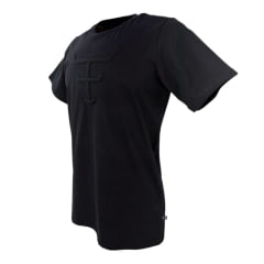 Camiseta Masculina Texas Farm TX Ledge Preto Ref. CM442
